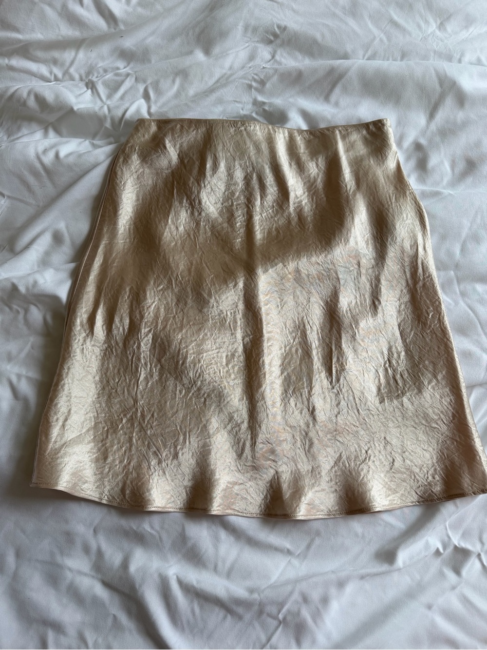 Babaton Aritzia Slip Satin Mini Skirt